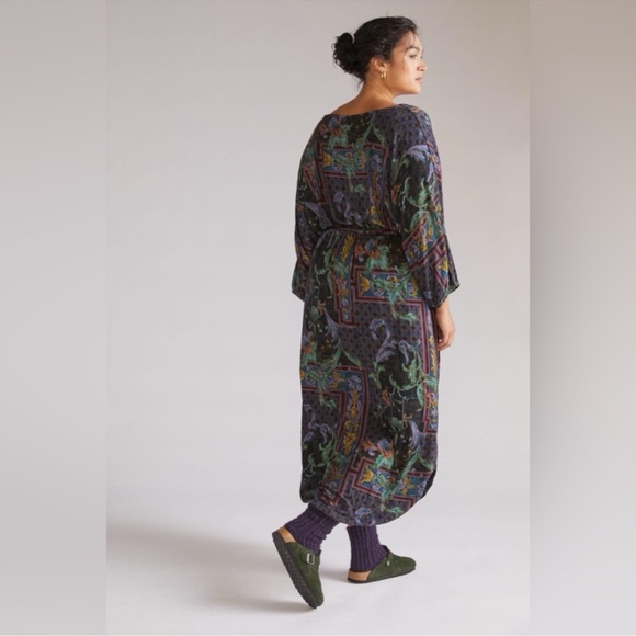 Anthropologie x Daily Practice Dolman Sleeved Maxi Dress - Size 3x NWT - Picture 4 of 8